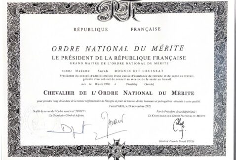 Ordre National du Mérite