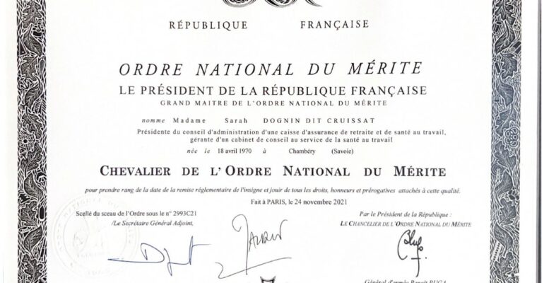 Ordre National du Mérite